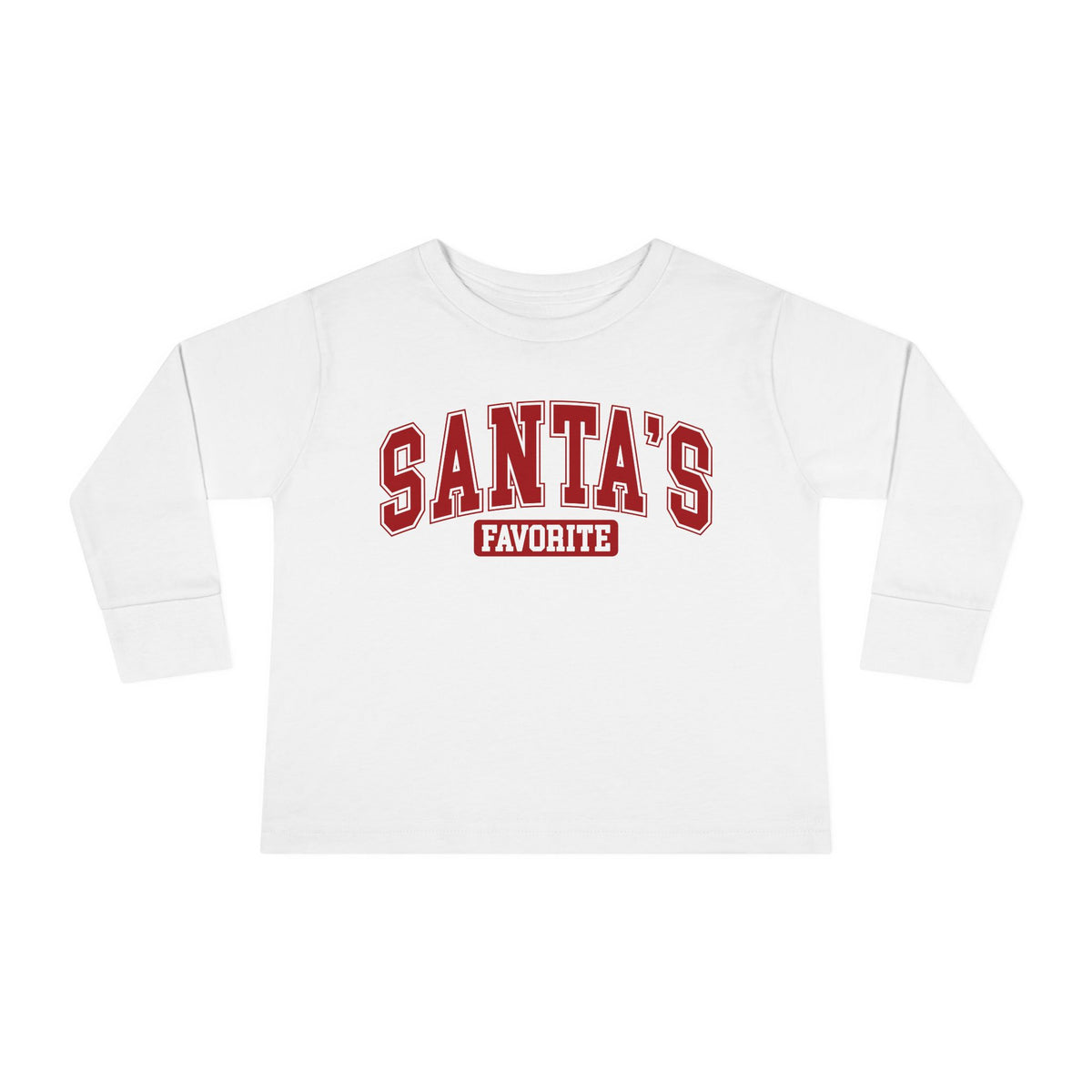 Santa's Favorite Long Sleeve Tee