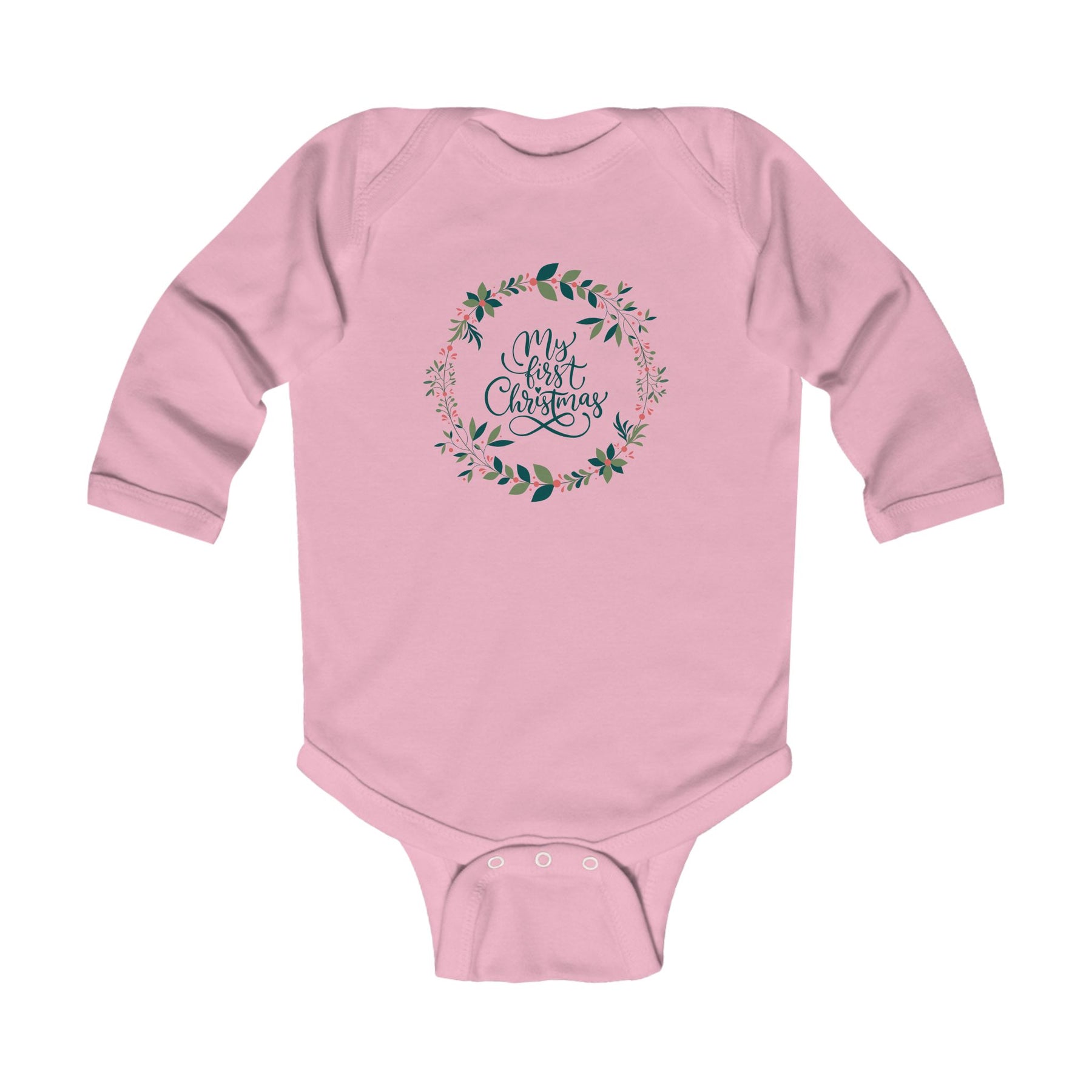 My First Christmas Long Sleeve Bodysuit