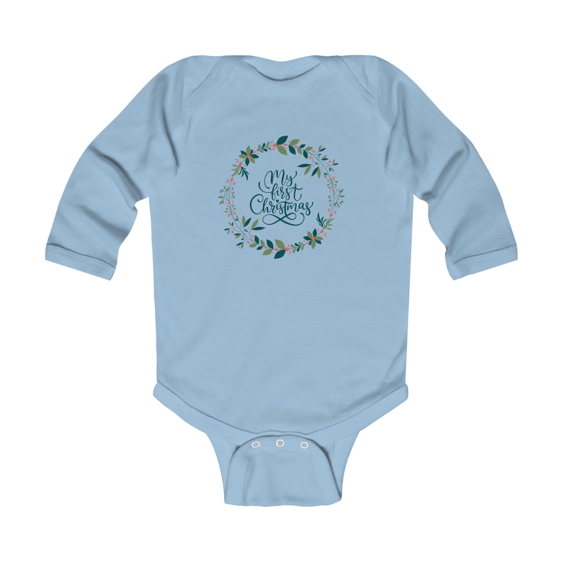 My First Christmas Long Sleeve Bodysuit