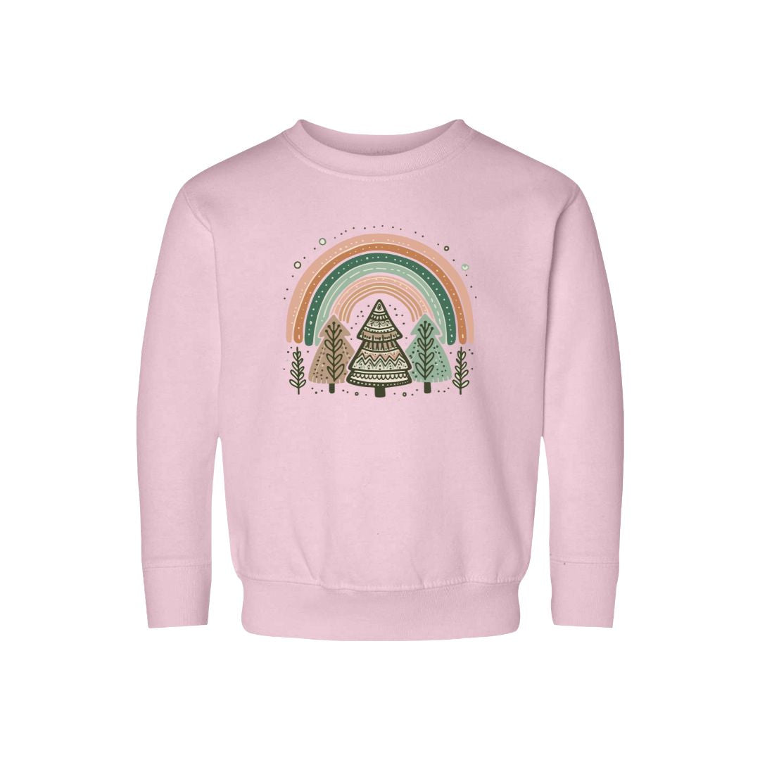 Rainbow Christmas Sweatshirt