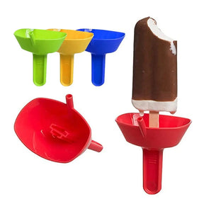 4-Piece Anti-Drip Popsicle Holder Set