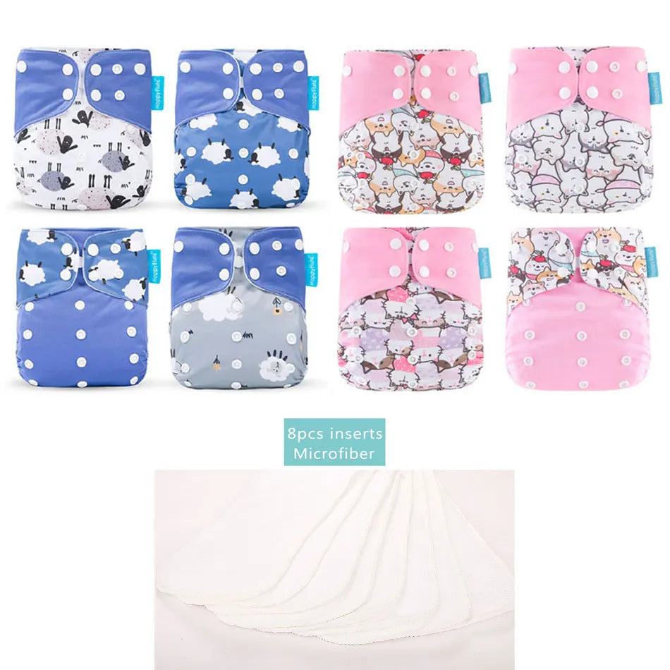 16-Piece Reusable Cloth Diaper Set - Petite Cove 