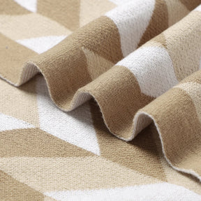 Petite Knit® Geometric Blanket - Petite Cove 