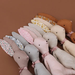 "Cuddle Hare" Handcrafted Cotton Plush Toy - Petite Cove 