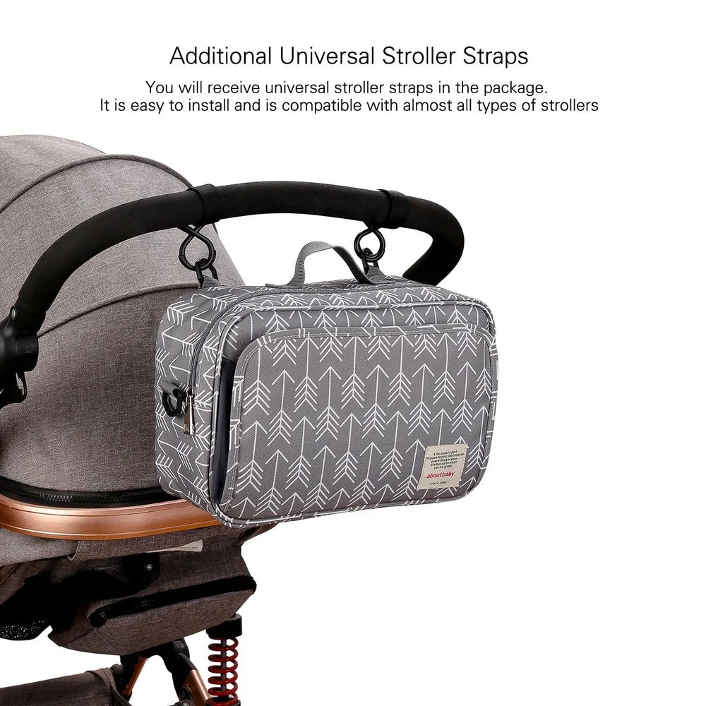 Mommy's Helper Waterproof Stroller Diaper Organizer - Petite Cove 