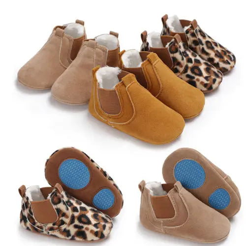 Plush-Lined Slip-On Booties - Petite Cove 