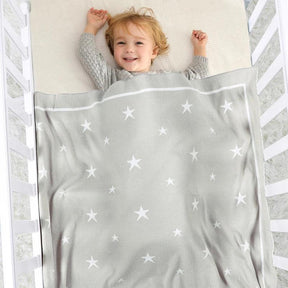 Petite Knit® Star Blanket - Petite Cove 