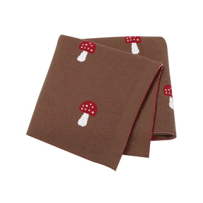 Petite Knit® Mushroom Blanket - Petite Cove 