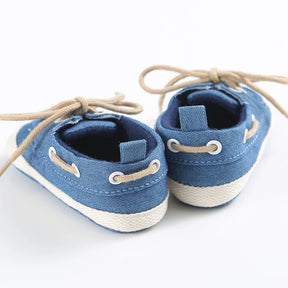 Tiny Tread Moccasins: Soft-Sole Sneakers - Petite Cove 