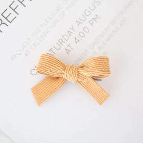 2 Piece Corduroy Hair Clip Set - Petite Cove 