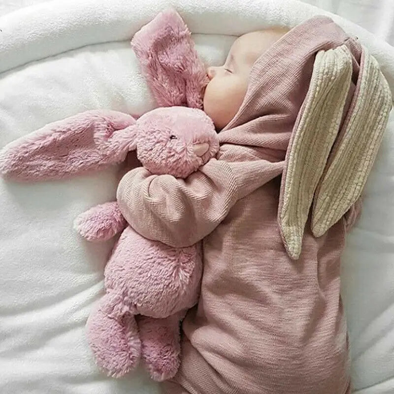 Cuddle Hopper Cotton Bunny Romper - Petite Cove 