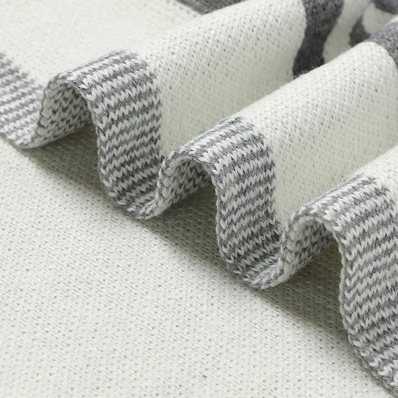 Petite Knit® Plaid Rabbit Blanket - Petite Cove 