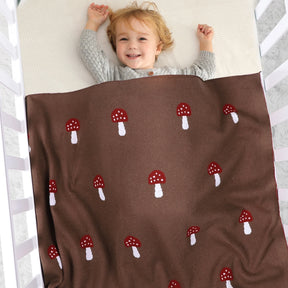 Petite Knit® Mushroom Blanket - Petite Cove 