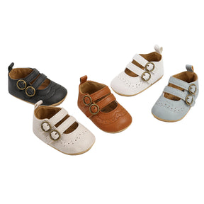 Classic T-Strap Eco-Leather Baby Shoes - Petite Cove 