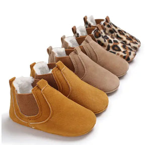 Plush-Lined Slip-On Booties - Petite Cove 