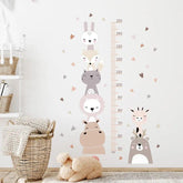 Heart Growth Chart Ruler: Forest Friends Edition - Petite Cove 