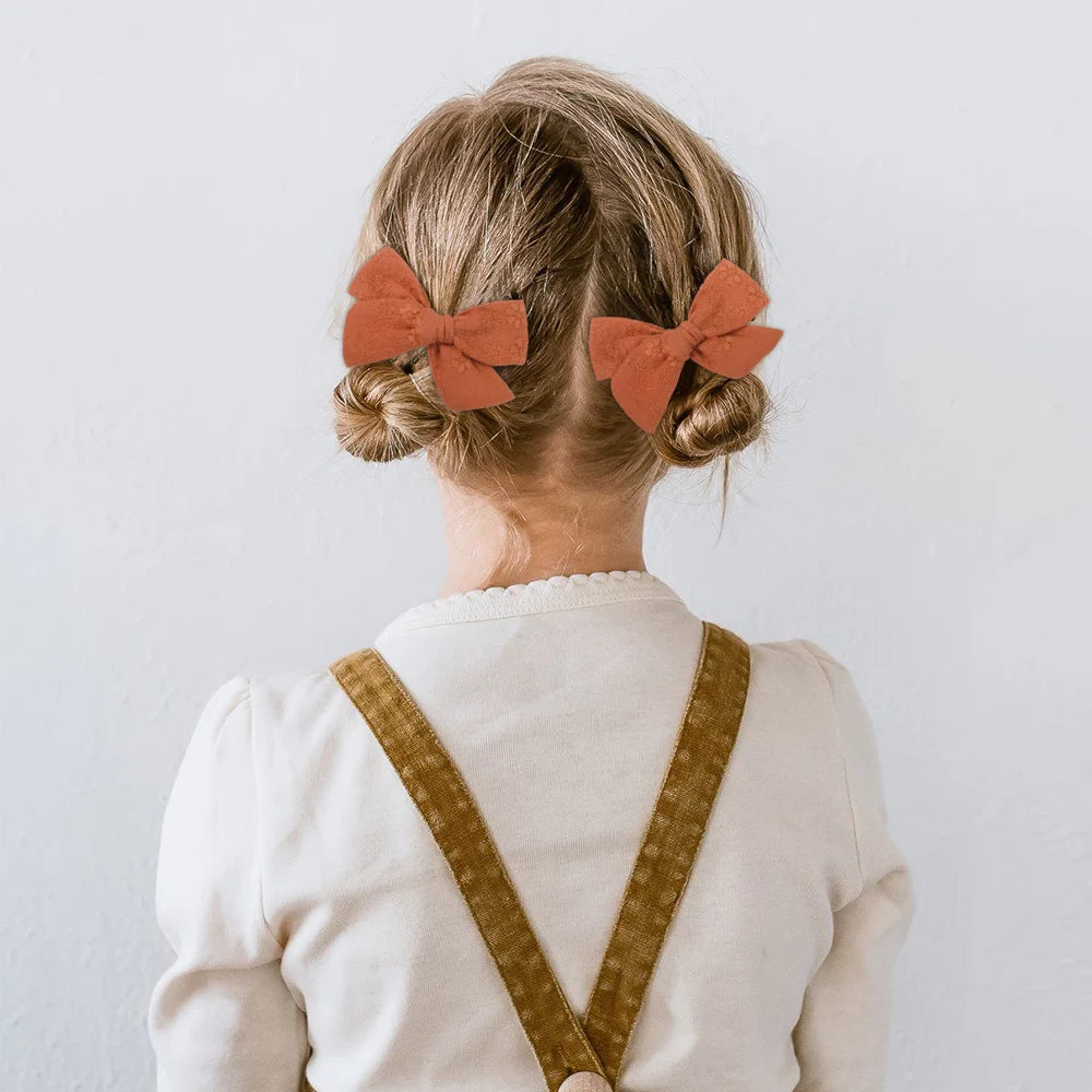 2 Piece Flower Hair Clip Set - Petite Cove 