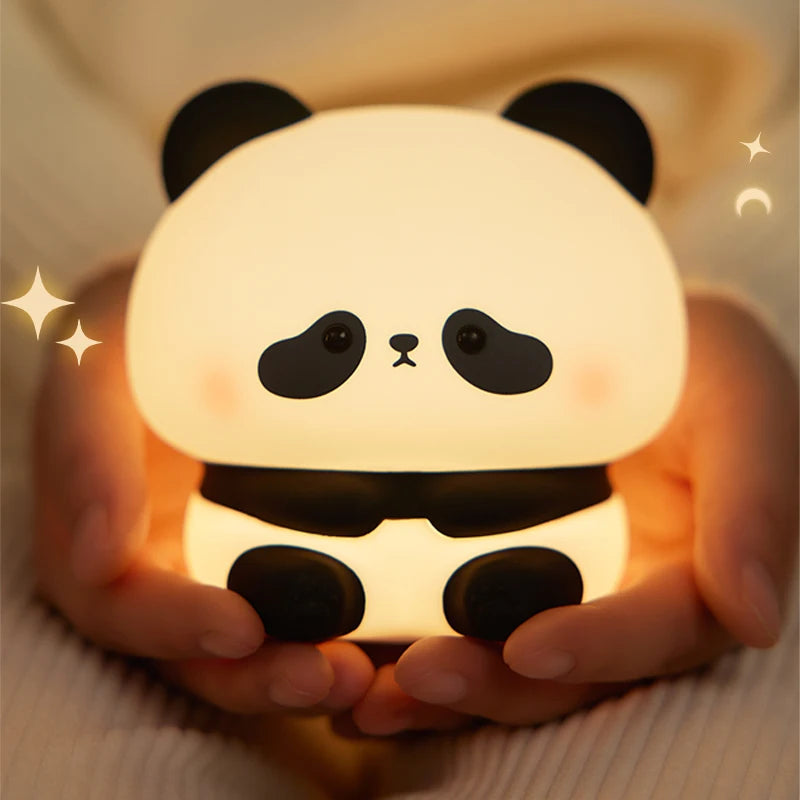 Panda Silicone Night Light - Petite Cove 