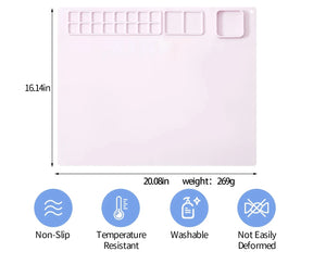 Silicone Drawing Pad Mat - Petite Cove 