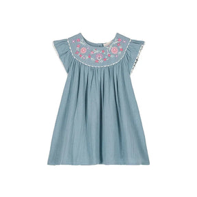 Azure Blossom Dress - Petite Cove 