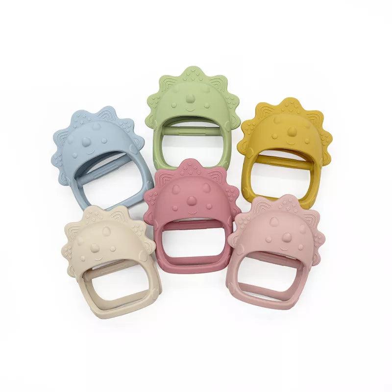 Kid-Proof Silicone Hand Teether Toy - Petite Cove 