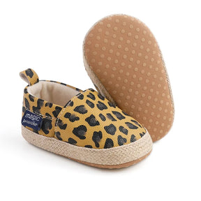 Leopard Print Slip-on Flats - Petite Cove 