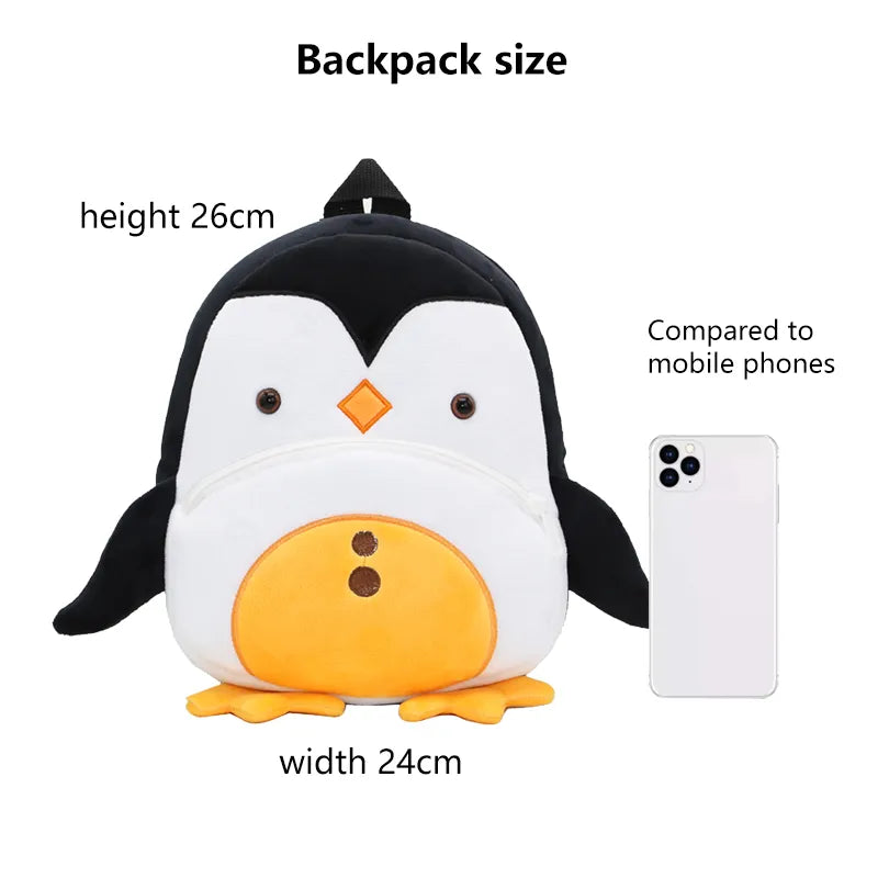 Playful Pals Plush Animal Backpacks - Petite Cove 