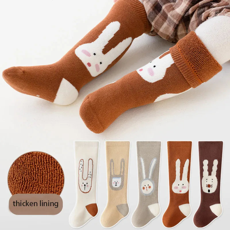 5-Pack Bunny Baby Socks - Petite Cove 