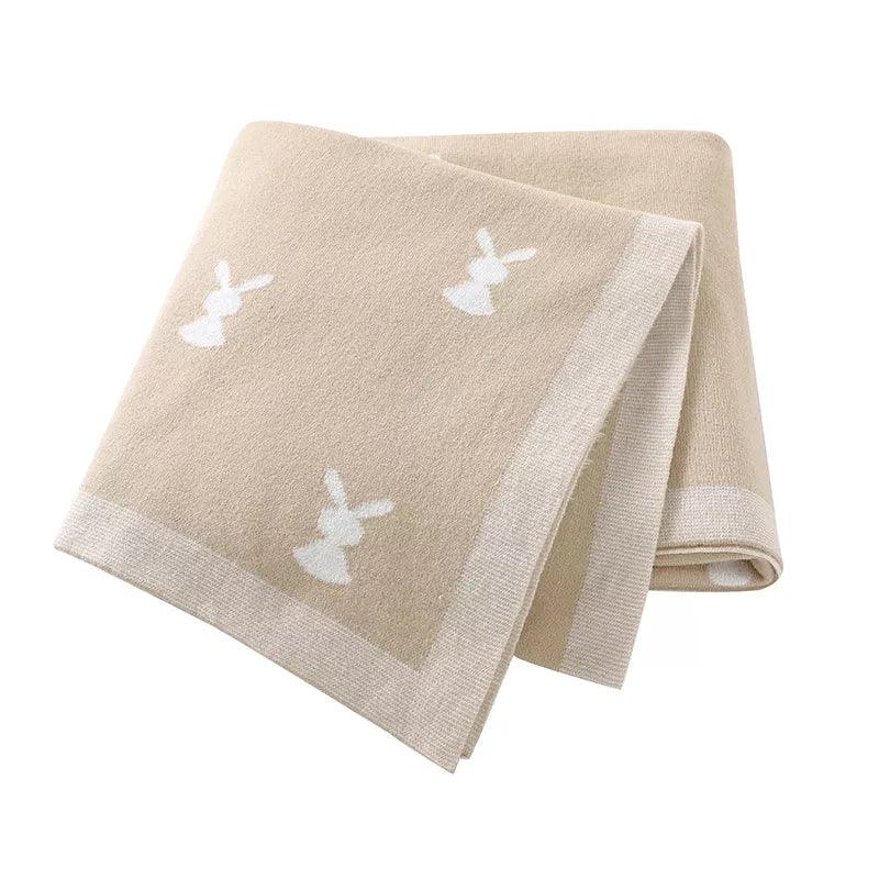 Petite Knit® Rabbit Blanket - Petite Cove 