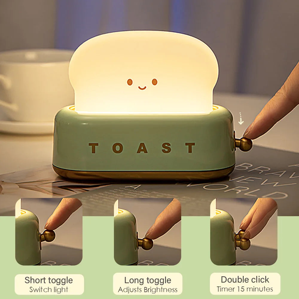 Toast Delight Night Light - Petite Cove 