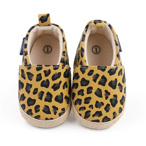 Leopard Print Slip-on Flats - Petite Cove 