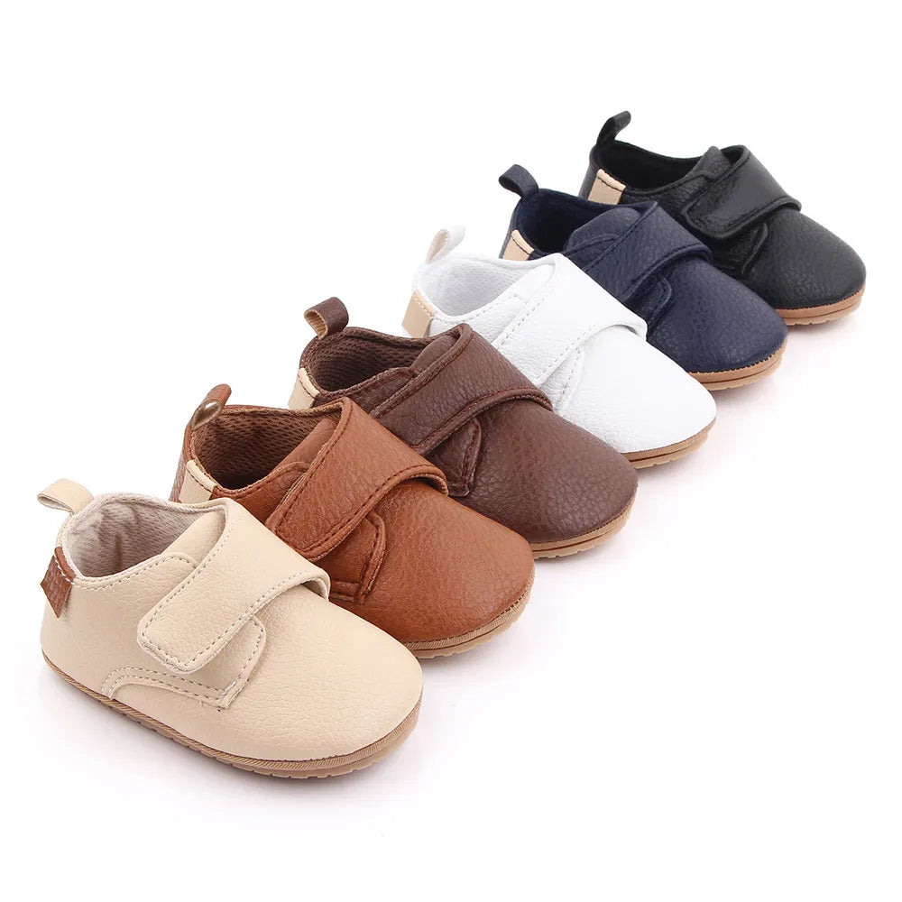 Little Pacer Eco-Leather Velcro Shoes - Petite Cove 