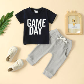 Game Day T-Shirt & Joggers Set - Petite Cove 