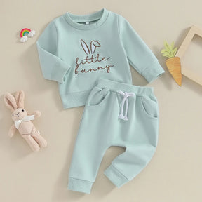 Little Bunny Sweatsuit - Petite Cove 