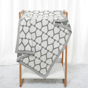 Petite Knit® Heart Blanket - Petite Cove 