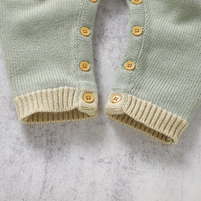 Petite Knit® I ♥ Mama Embroidered Romper & Beanie Set - Petite Cove 