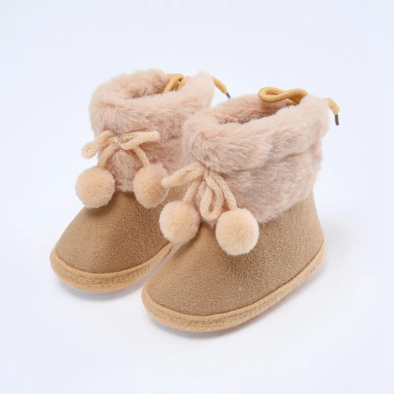 Furry Winter Boots - Petite Cove 