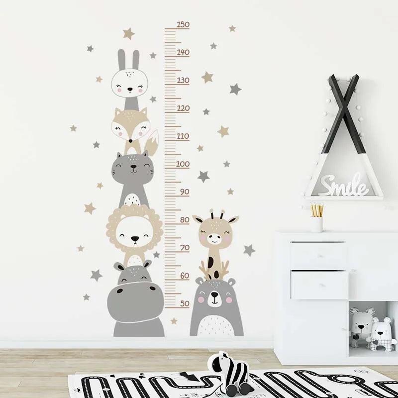 Star Growth Chart Ruler: Forest Friends Edition - Petite Cove 