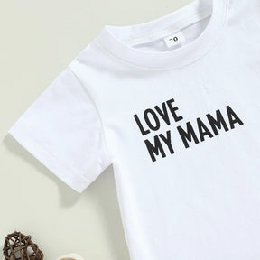 Love My Mama T-Short & Joggers Set - Petite Cove 