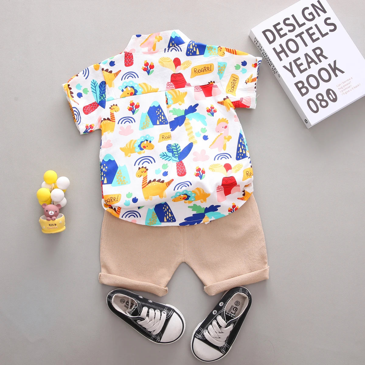 Jungle Jamboree Shirt & Shorts Set - Petite Cove 