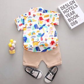 Jungle Jamboree Shirt & Shorts Set - Petite Cove 