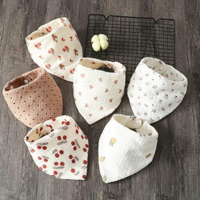 Boho-Chic Absorbent Bandana Bibs - Petite Cove 