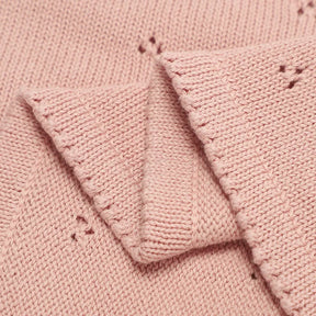 SnuggleSoft Cotton Knit Baby Blanket - Petite Cove 