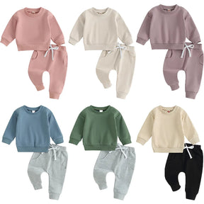 Classic Cozy Sweatsuit Set - Petite Cove 