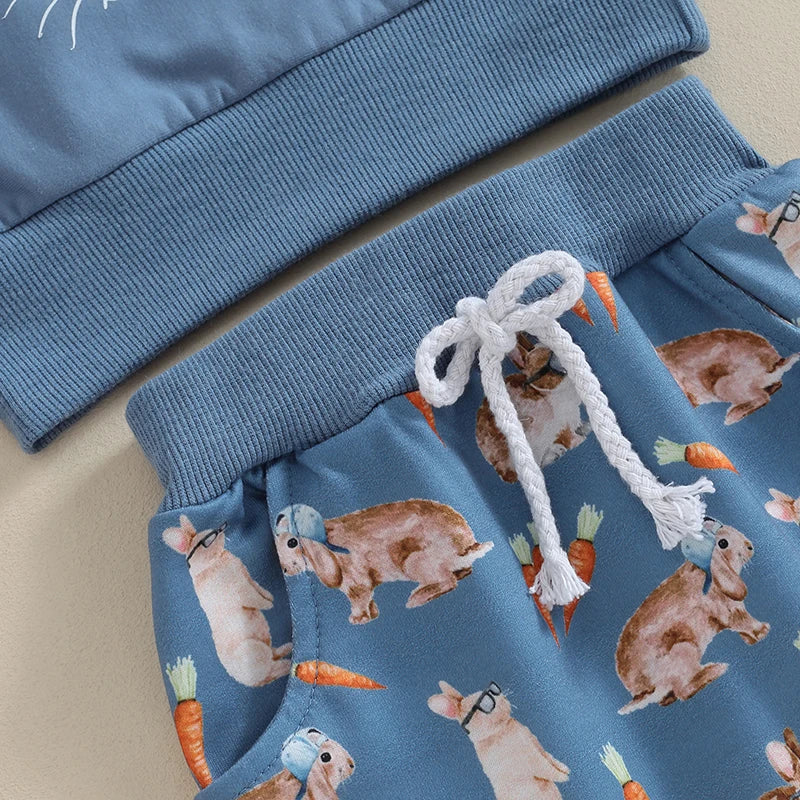 Hoppy Playtime Sweatsuit Set - Petite Cove 