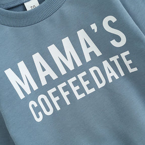 Mama's Coffee Date Sweatsuit - Petite Cove 