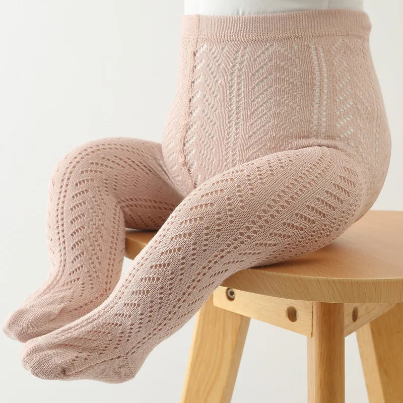 CozyKnit Solid Color Baby & Toddler Tights - Petite Cove 