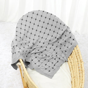 Petite Knit® Classic Plaid Blanket - Petite Cove 