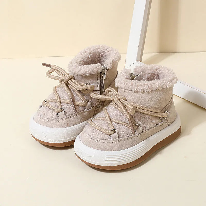 CozyPlush Winter Sneaker-Boots - Petite Cove 