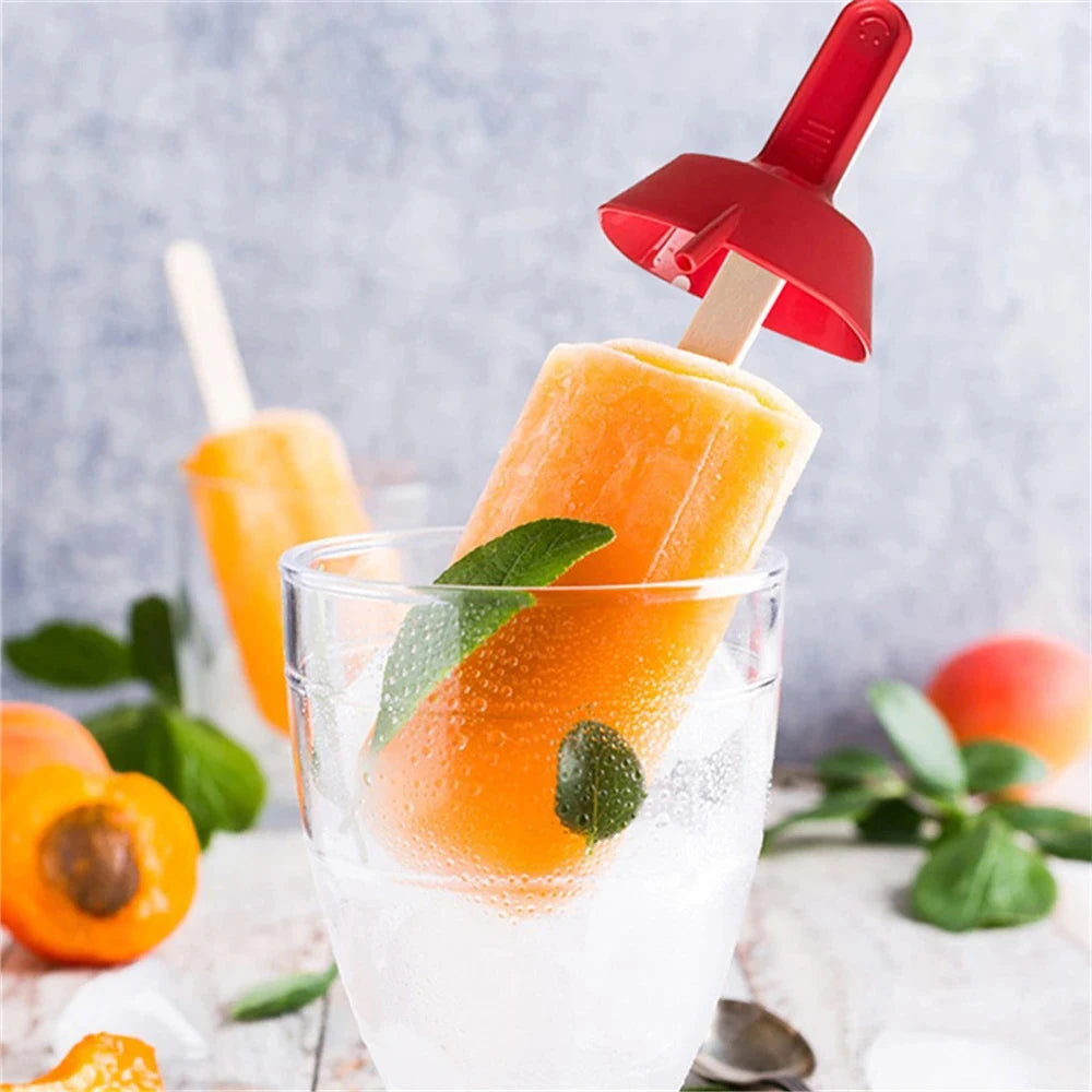 4-Piece Anti-Drip Popsicle Holder Set